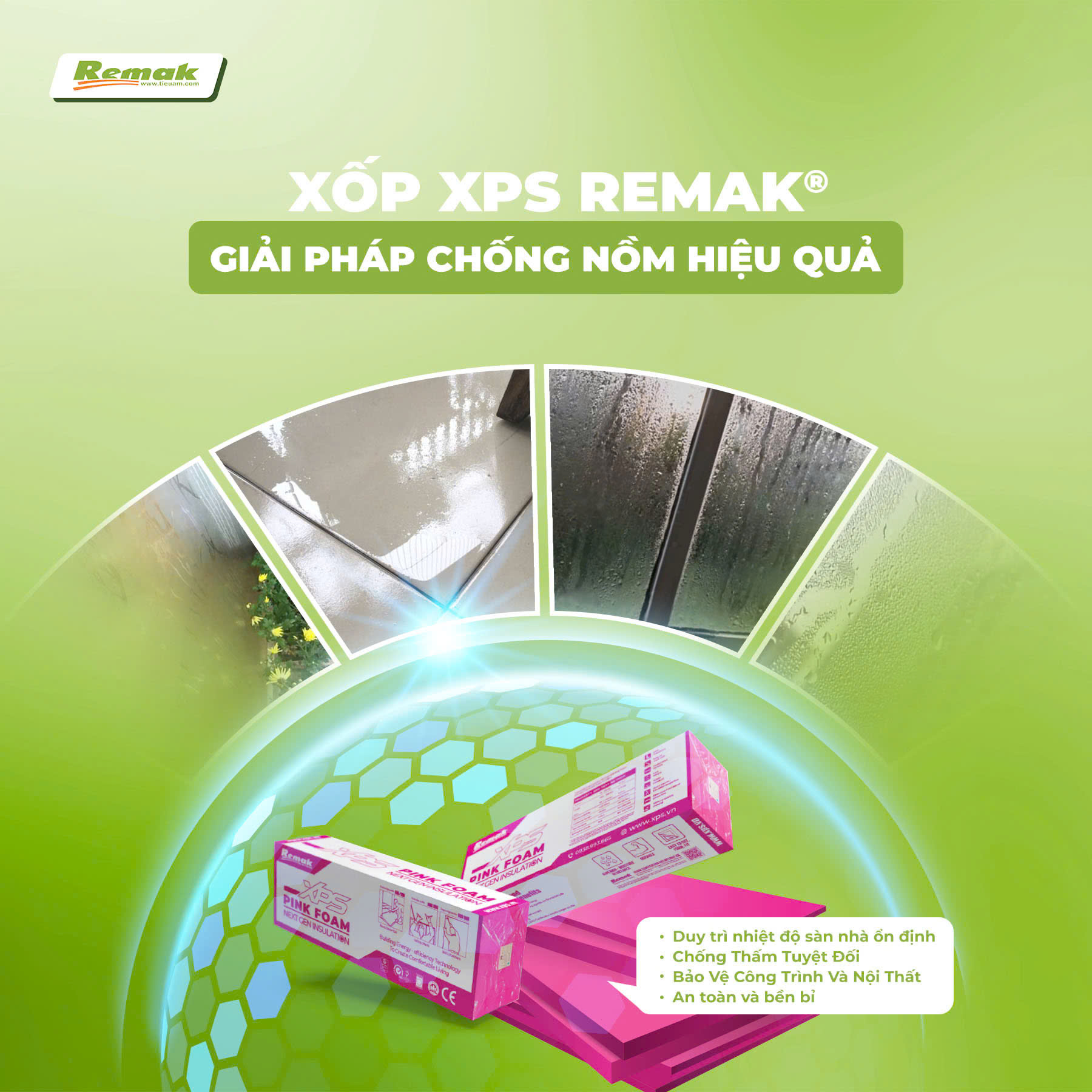 Xốp xps remak® giải pháp chống nồm hiệu quả