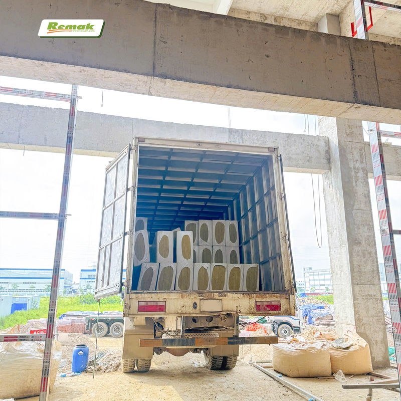 Bông khoáng cách âm Remak được giao tại công trình