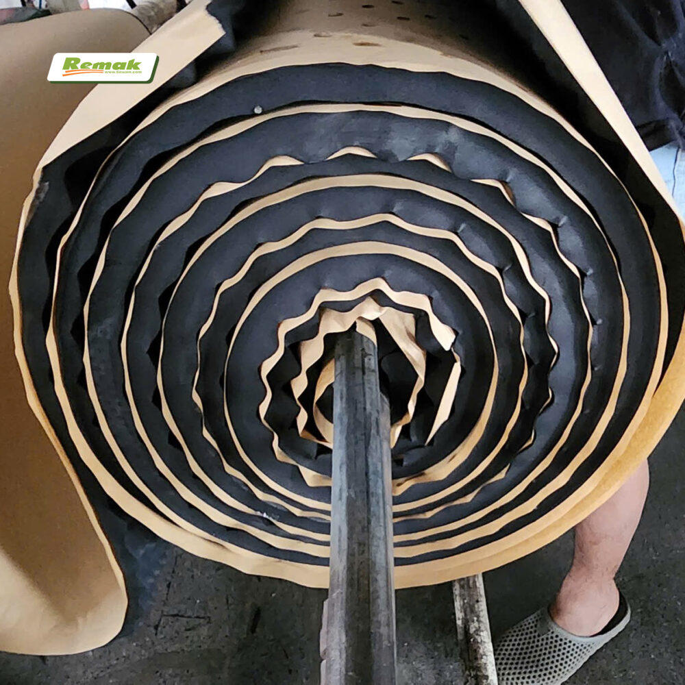 Remak trực tiếp sản xuất mút trứng cao su lưu hóa