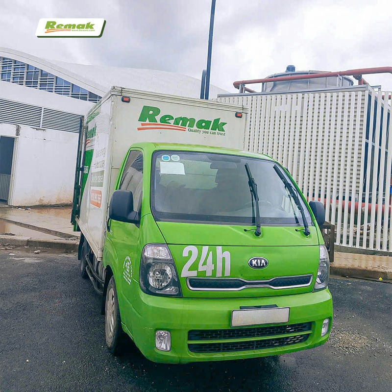 Remak giao hàng nhanh trên toàn quốc, đảm bảo tiến độ thi công
